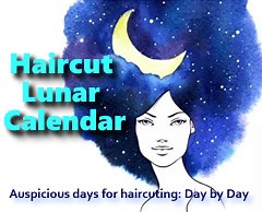 Lunar calendar 2020 of the best days to haircut and hair care