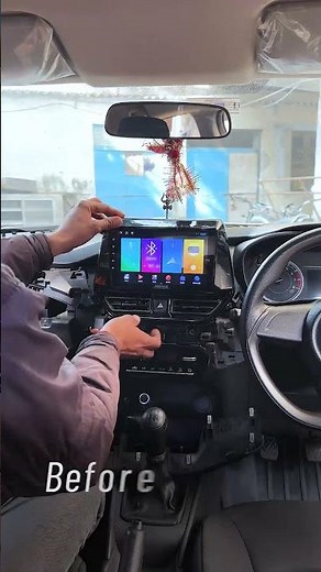 Maruti Baleno Car Stereo Installation IntelliPlay Car Android System with Internet, GPS Tracker