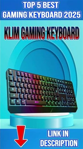 Fast & Responsive – 5 Best Gaming Keyboards 2026! #trendingshorts
