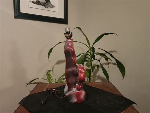 Mid Century Sculptural Ceramic Table Lamp – Vintage Abstract Art Pottery Lighting - Etsy Canada