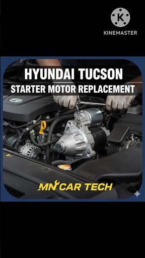 Hyundai Tucson starter motor fitting #hyundaicars #viralvideo #foryou #viralshorts #goodvibes