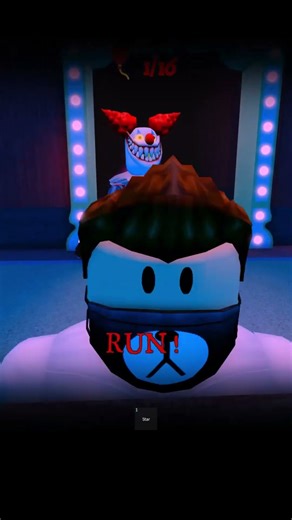 A clown was being searched for, and I found him