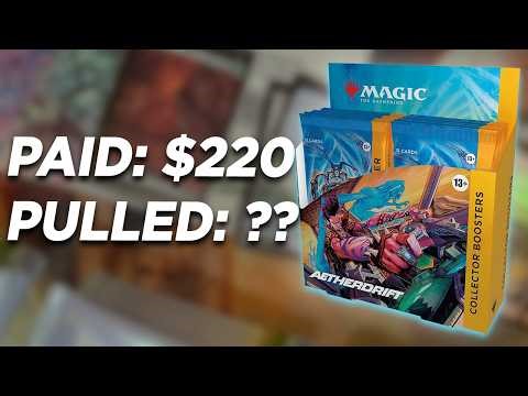 So, Is Aetherdrift Still Not Worth It? MTG Collector Box Opening