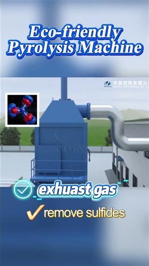 DOING pyrolysis machine environment protection devices