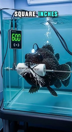 🦷 The Deep Doesn’t Bite Gently #facts #nature #animals #wildlife #science #animalfacts #biteforce