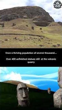 REMOTE ISLAND! WHO BUILT THEM? HOW MOVED? WHY LEFT?