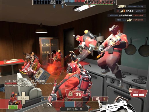 TF2生态观察 pyro摇滚乐团