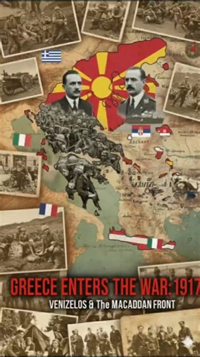 Arrival of Greek forces at the front