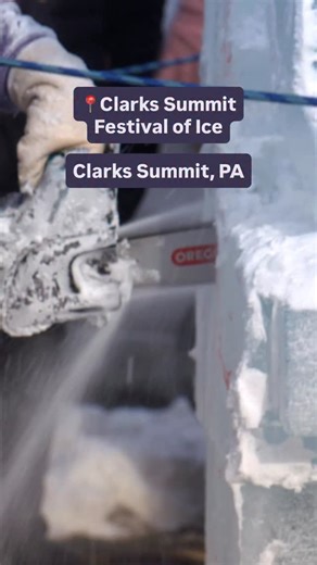 Visitors can enjoy frosty fun at the annual Clarks Summit Festival of Ice! The community celebration transforms downtown into a winter wonderland featuring over 60 hand-carved ice sculptures, festive carriage rides, artisan vendors, live music, local food, hot drinks and more. ❄️ #DiscoverNEPA 🇺🇸The American Dream: Carved in Ice 📍Downtown Clarks Summit 🗓️January 30th - February 1st 🔗Learn more: https://discovernepa.com/event/clarks-summit-festival-of-ice/2026-01-30/ Clarks Summit Festivitie