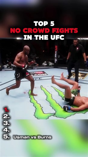 Top 5 No Crowd Fights In The UFC‼️ #nocrowd #knockout #ko #UFC #mma | UFC Knockouts