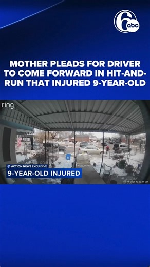 A 9-year-old boy is recovering after being struck by a hit-and-run driver near his Southwest Philadelphia home Saturday afternoon. | 6abc Action News