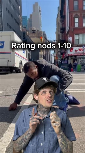 Noddygod on Instagram: "RATING NODS 1-10, with your host The Nod God 😴 Shout out our official sponsor @creatures_of_newyork and lemme know what yall think about the new mic in the comments 💫 #hood #hoodhumor #nodgod #rating"