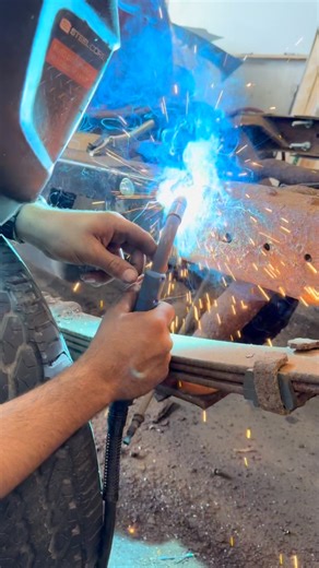 Kaleb Dale on Instagram: "Welding with rust 101 #chevy #dropkit #cnotch #ruined4banger #slammed #static #stance"