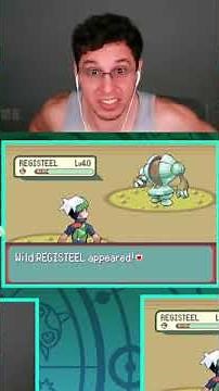 Getting Shiny Registeel in Pokemon Emerald!