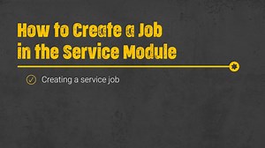Simpro Mobile - Create a job in the Service Module