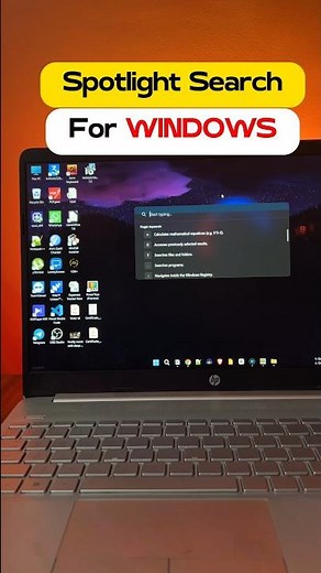 Spotlight Search on Windows PC and laptop #spotlightsearch #powertoys #ytshorts