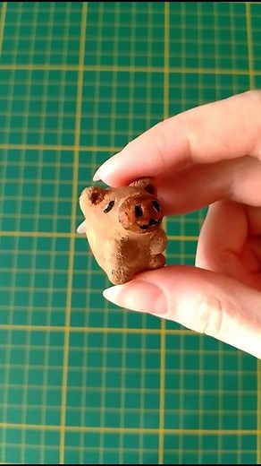 Carry a Capybara Everywhere! Clay DIY Capybara That Won’t Run Away! Air Dry Clay Art