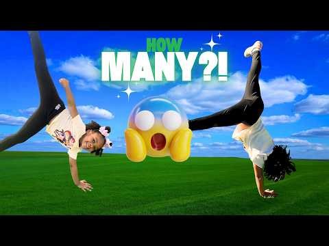 CRAZY Cartwheel Challenge 🤸‍♀️— Can You Do This?!