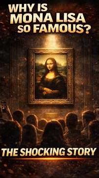 Why Mona Lisa Is ACTUALLY Famous 😱#shorts #facts #monalisa