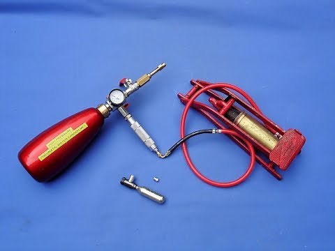 Make A Powerful Pneumatic Co2 Water Cannon From A Soda Syphon Bottle PART 1