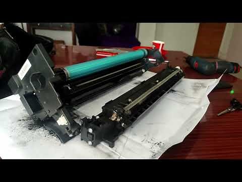 HOW TO REPLACE / CHANGE DEVELOPER ON KONICA MINOLTA PHOTOCOPIER 226i , 266i , 306i , 225i , 205i