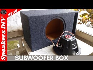 SUBWOOFER BOX fai da te legno How to build