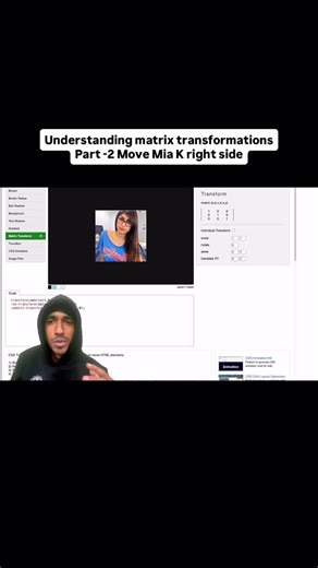 Raw Archives on Instagram: "Part 2 - translation of matrix #mathematics #maths"