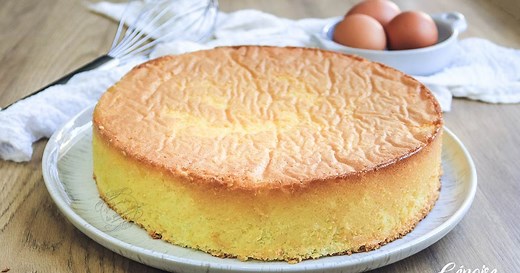 Génoise facile et inratable (3 ingrédients)