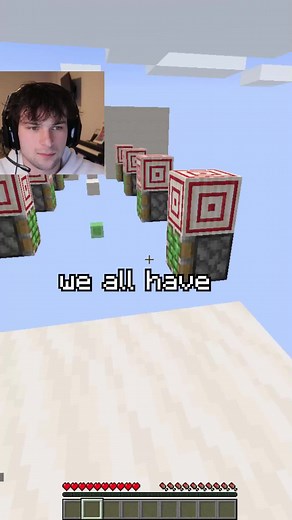 Insane parkour Jump in Minecraft #gaming #minecraft