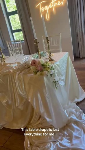 Unique Wedding Table Draping Ideas for Your Ceremony