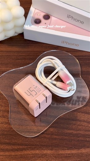 QL 45W Super Fast Charger: Stylish and Efficient