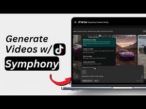 How to Generate Videos in TikTok Symphony Creative Studio (2026)