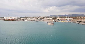 Port of Civitavecchia in Civitavecchia, Italy