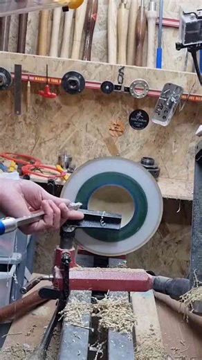 Turning resin is great fun