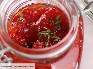 Confiture de tomate, thym et citron : découvrez les recettes de cuisine de Femme Actuelle Le MAG