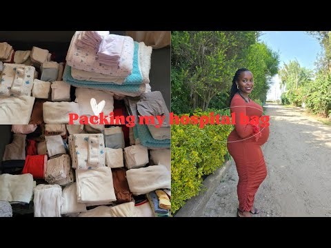 PACKING MY HOSPITAL BAG..Its finally time😊👜