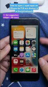 Open apps WITHOUT Home button & AssistiveTouch via Search! #iphone #ios #ios15