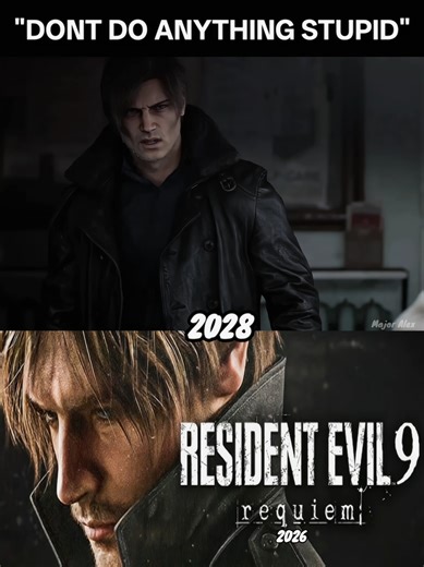 "Don't Do Anything Stupid 😬" - Everytime We heard this dialogue in Resident Evil Series #shorts #re9