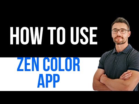 ✅ Zen Color App – Full Tutorial | Easy Guide