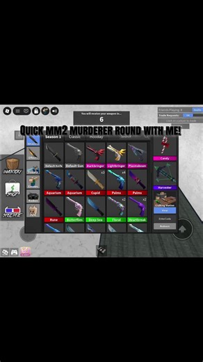 Quick Murderer Round in MM2 Gameplay