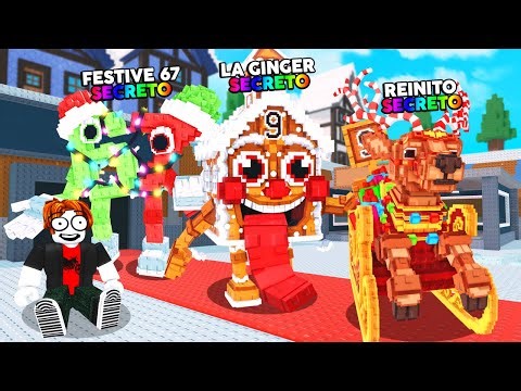🔥 INSANO! REINITO SLEIGHITO, LA GINGER SEKOLAH, FESTIVE 67 NA ATUALIZAÇÃO ROUBE UM BRAINROT (200K)