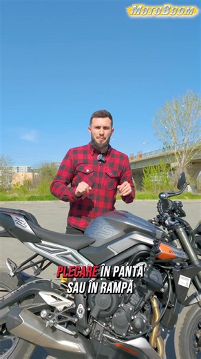 22K views · 415 reactions | Tutorial cum să faci plecarea în pantă cu motocicleta 卵亂 Powered by MOTOBOOM & Triumph București #motorbike27 #101motociclist | MotorBike | Facebook