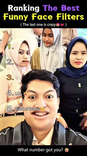 Ranking The Best Funny Face Filters
