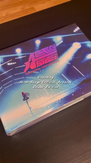 Unboxing the Alien Stage Official Artbook! Just a snippet of the cool stuff in this book! #alienstage #alienstagevivinos #alnst #ivanalnst #tillalienstage