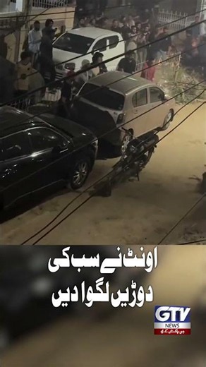 Qurbani Ka Camel Beqabo | Viral Video | Bakra Eid Video #camelqurbani #viralvideo #shorts #gtvnews