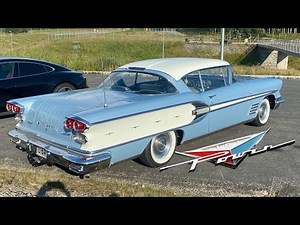 1958 Pontiac Bonneville Sport Coupe Hardtop - Tri-Power 370 CUI V8