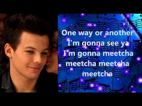One Direction - One Way or Another (w/lyrics)