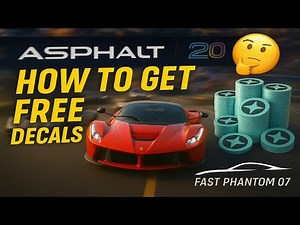 How to Get FREE Decals in Asphalt9🤔!NEW STYLE TOKENS Explained ‪@Fastphantom07‬ #asphalt#gaming