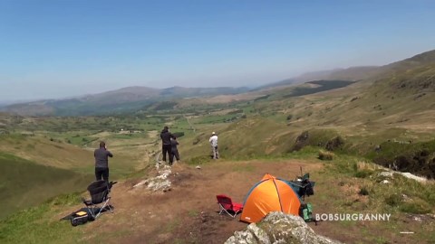 Incredible Low F-15 Flybys in the Welsh Valleys
