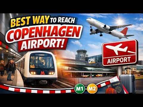 Best Option to Reach Copenhagen Airport Using Metro | Copenhagen Metro to Airport Guide